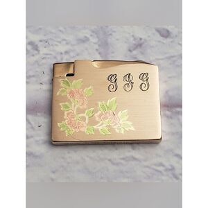 VINTAGE 1950s ELGIN AMERICAN Lighter Collectible Monogram